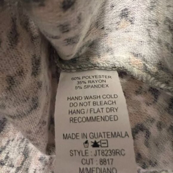 Ces Femme Button-Up Shirt Jacket Long Sleeve Medium dual chest pockets comfort - Picture 8 of 9